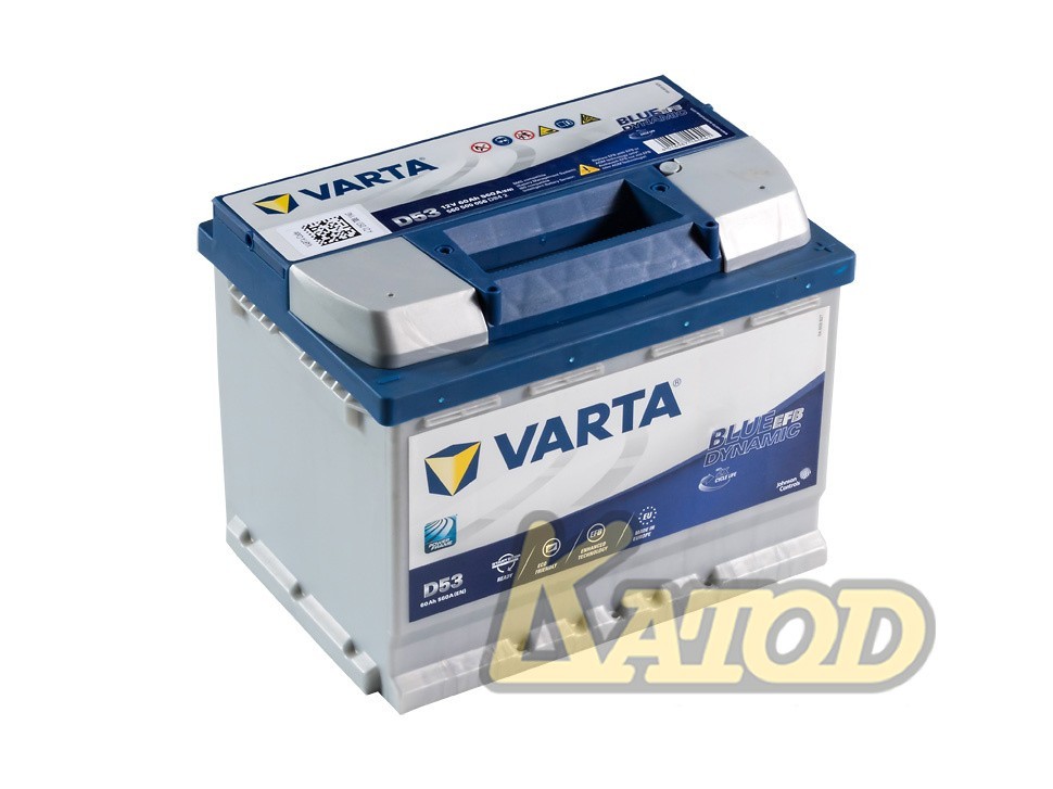 VARTA Blue Dynamic EFB 560 500 056 D53