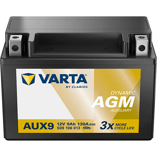 VARTA Dynamic AGM AUXILIARY 509 106 013 (AUX9)