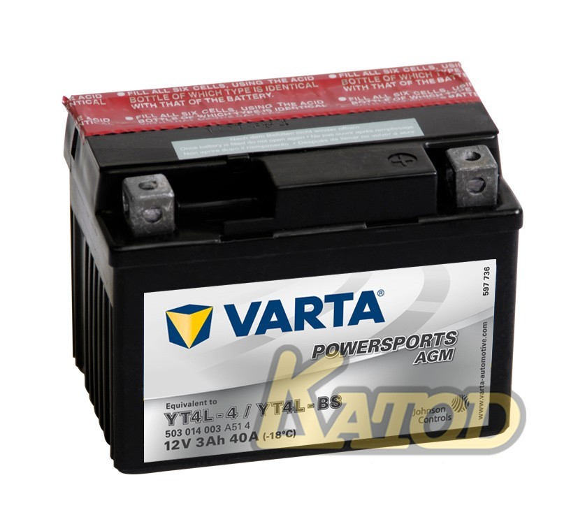 VARTA Powersports AGM 503 014 003 A514