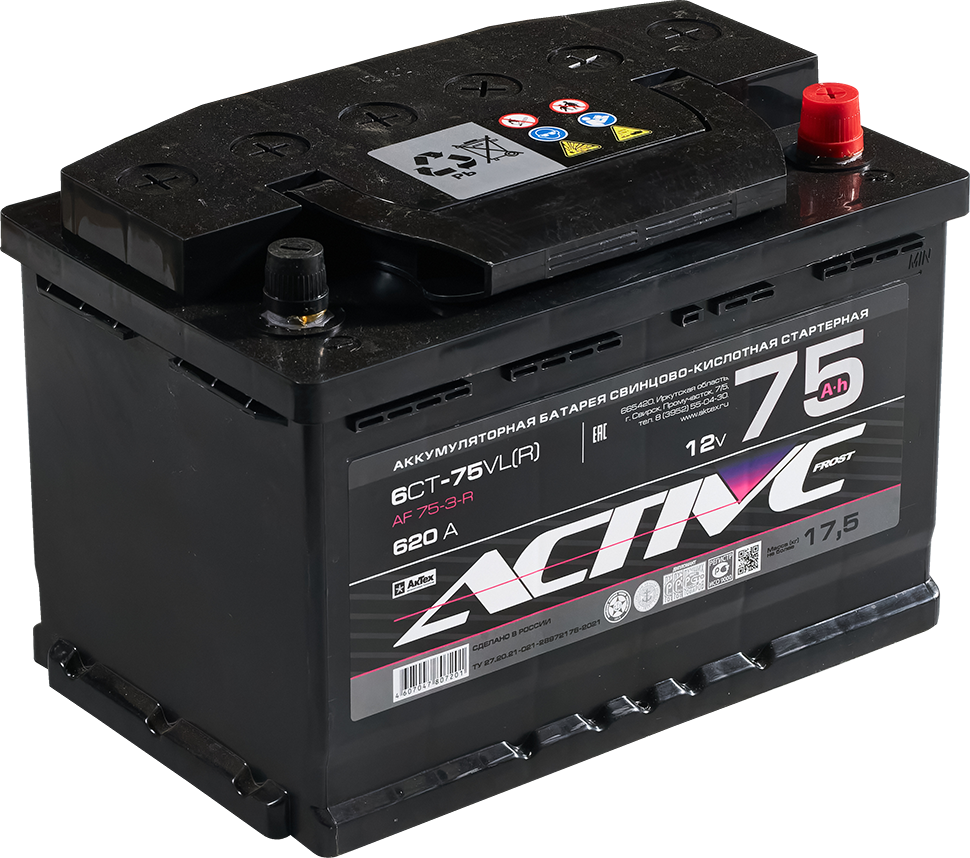 ACTIVE FROST 6СТ-75VL АF 75-3-R
