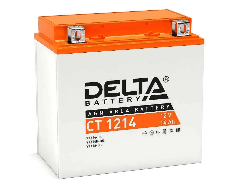 DELTA CT1214 (YTX14H-BS, YTX16-BS, YB16B-A,YTX14-BS)