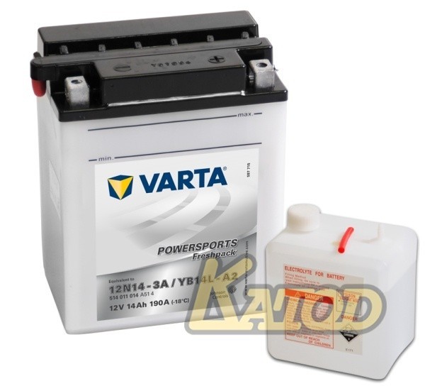 VARTA Powersports FP 514 011 014 A514
